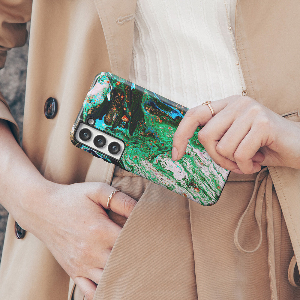 Marketing Phone Case Designs With Snap Case and Tough Case Mockups